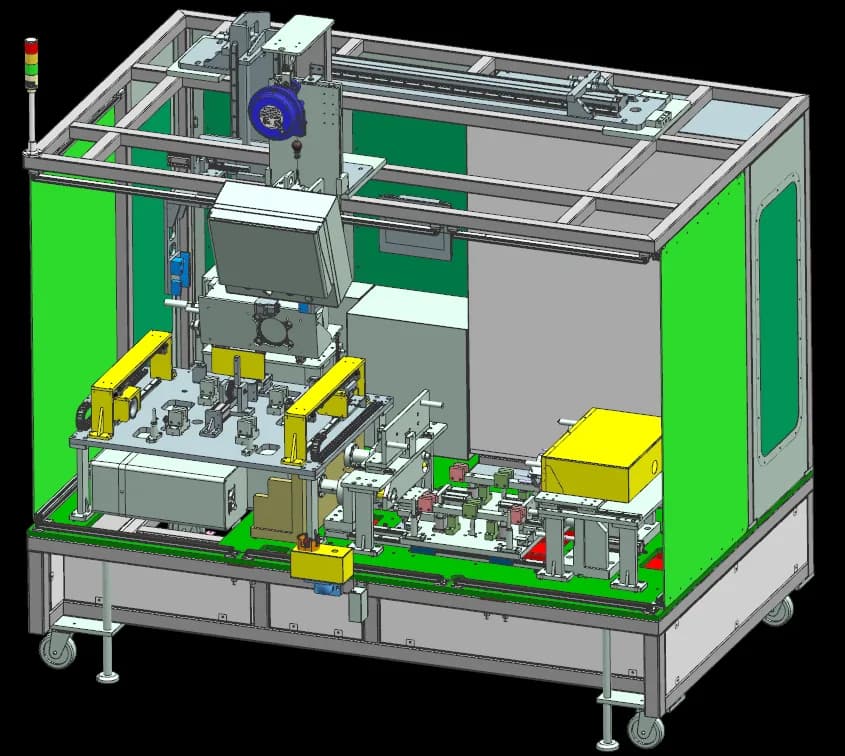3D design of an automation machine
